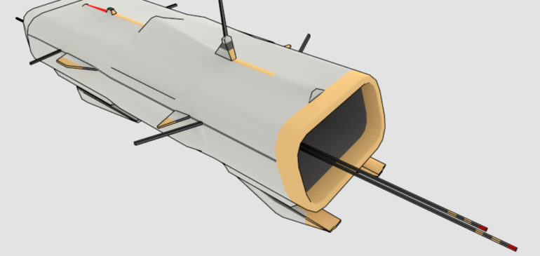 Free Blender Spaceship Model…