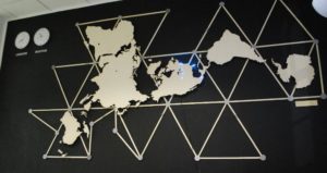 Buckminster Fuller Dymaxion Map