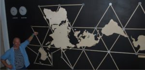 Buckminster Fuller Dymaxion Map London FabLab