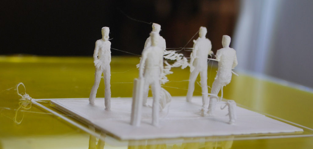 3D printing artefacts tracers
